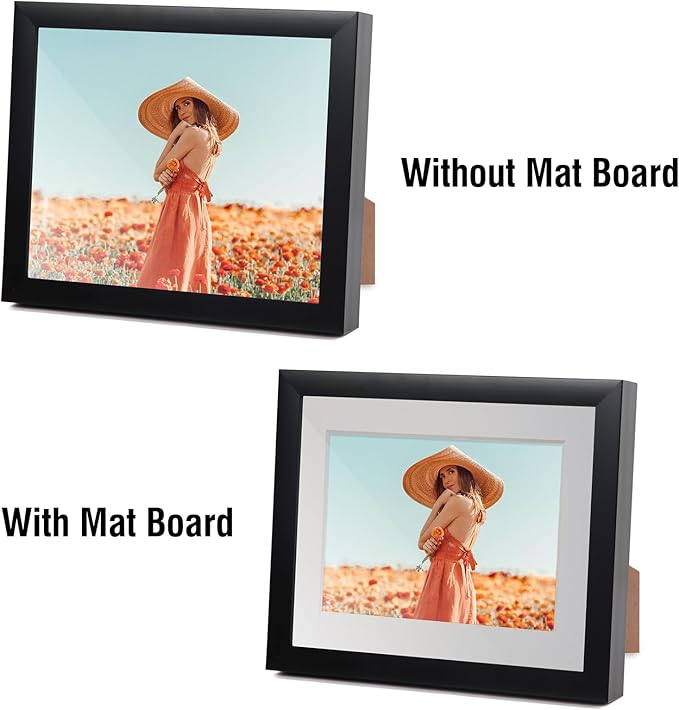 Falling in Art 5 Pack Acid Free 8x10'' White Picture Mats Board Show Kit - Image 6