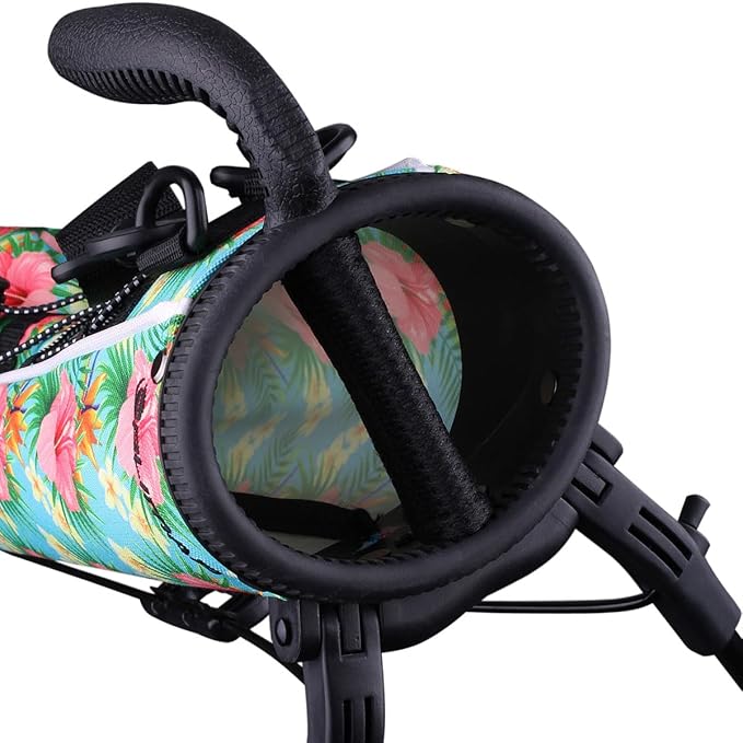 Orlimar Pitch ’n Putt Lightweight Sunday Golf Bag with Stand, Ultra-Light Carry Design, Two-Way Divider Top, Shoulder Strap, Compact Carry Golf Bag for Men & Women