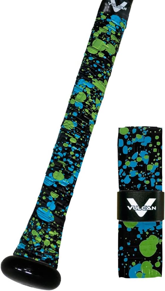Vulcan | 0.50mm / 1.00mm / 1.75mm Bat Grip | Baseball/Softball | Multiple Colors