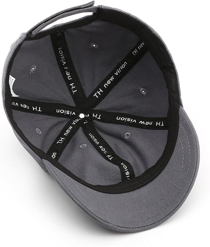 Short Brim Unconstructed Soft Cotton Plain Baseball Cap Adjustable Washed Low Profile Dad Hat for Men Women