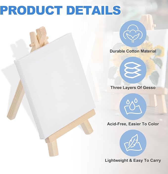 MECCANIXITY Canvas Boards for Painting - Image 3