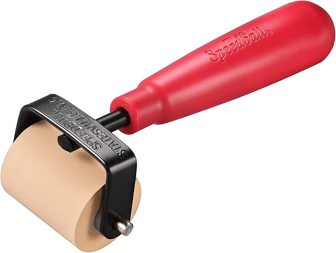 Speedball Soft Rubber Brayer, 1.5-Inch - Image 4