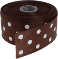 Polka Dot Grosgrain Ribbon 25 Yard Each Roll 100% Polyester by Unknown