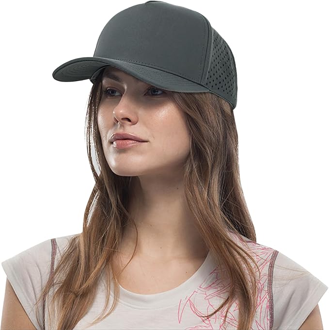 HH HOFNEN Quick Dry Baseball Cap Mesh Snapback Hat Sun and Rain Protection Golf Ball Cap for Men Women