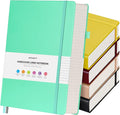 5 Pack College Ruled Notebook, 312 Numbered Pages Thick Notebooks Bulk by OFFIGIFT