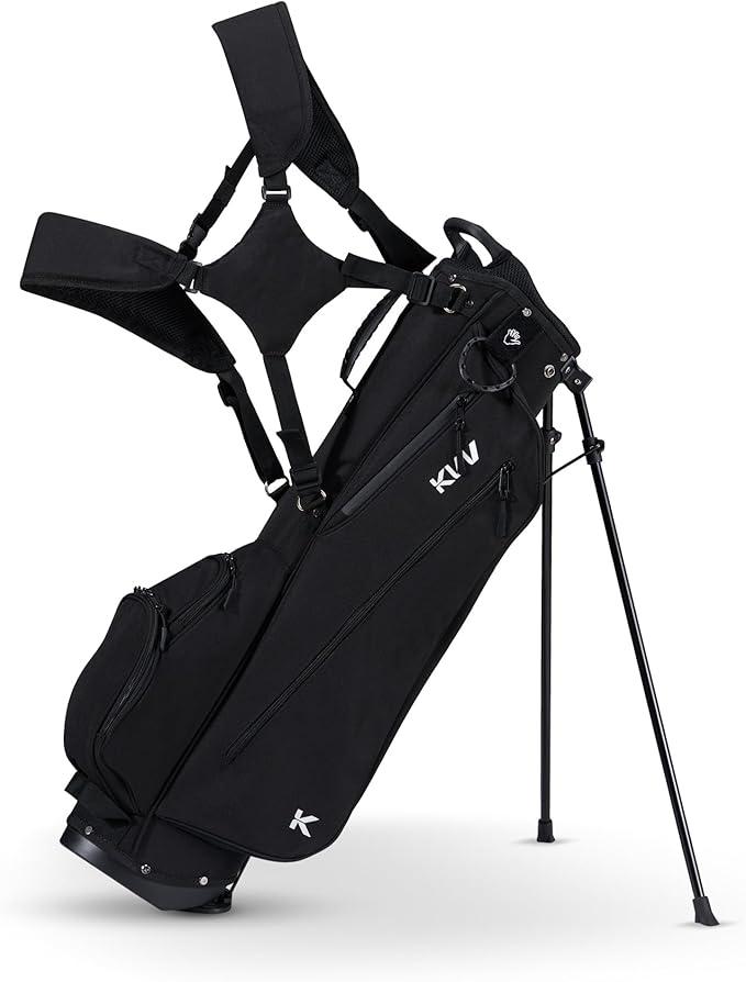 KVV Junior Golf Bag, Lightweight Golf Stand Bag for Young Players for Ages 4-6,6-8,9-12, 12 and Up