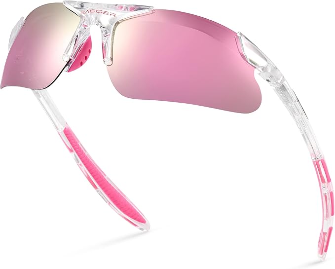 Xagger Kids Youth Polarized Sports Sunglasses for Boys Girls Baseball Softball Glasses TR90 Frame