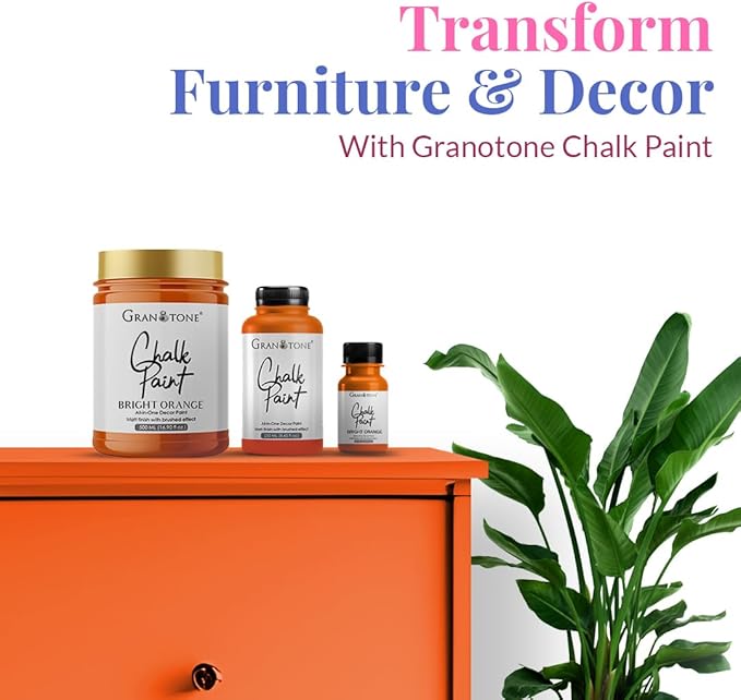 GRANOTONE Chalk Paint for Furniture | Matt-Finish Water-Based Acrylic Paint for - Image 2