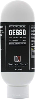White Gesso Canvas Primer 8 oz Give Your Art The Ultimate Base Prime! Keep by Breathing+Color