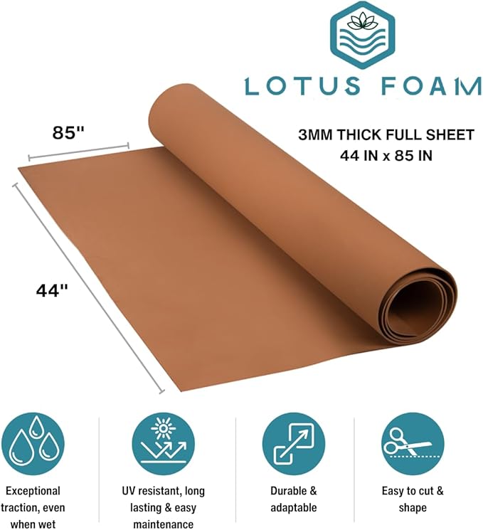 LotusFoam Large 3mm EVA Foam Sheet - Image 2