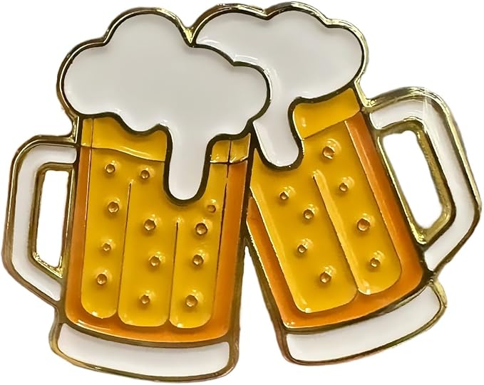 Food & Drink Golf Ball Markers with Hat Clip – Funny Magnetic Golf Accessories & Unique Gifts for Golf Lovers