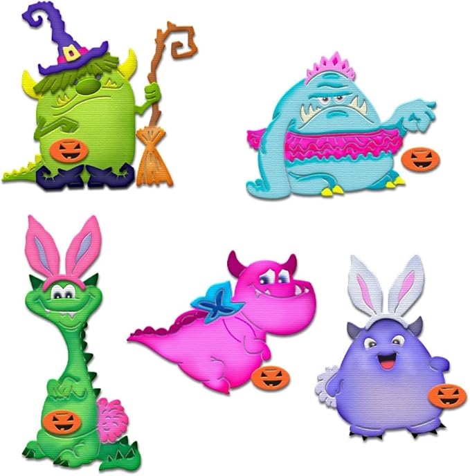 Halloween Clear Silicone stampReusable Stamp - Image 2