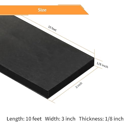 DOBTIM Solid Neoprene Rubber Strips - Image 5