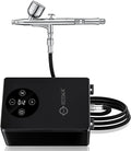 RDSWA Airbrush Kit with Air Compressor Machine, 12-Gear Touch Sensing, 51psi by Unknown