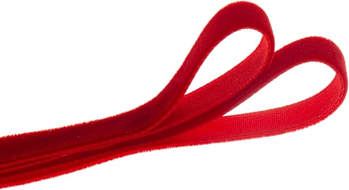 Vintage Red Velvet Ribbon, 3/8 Inch X 25Yd - Image 2