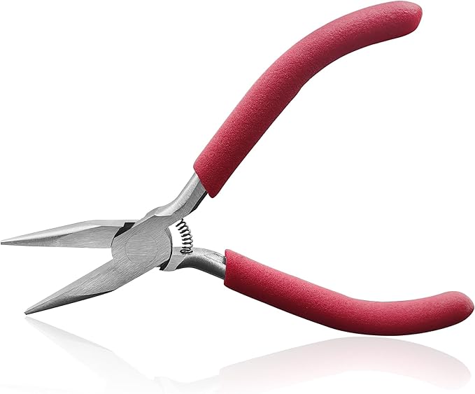 Jewelry Pliers, Spring Loaded Needle Nose Pliers by XINFEIBEI