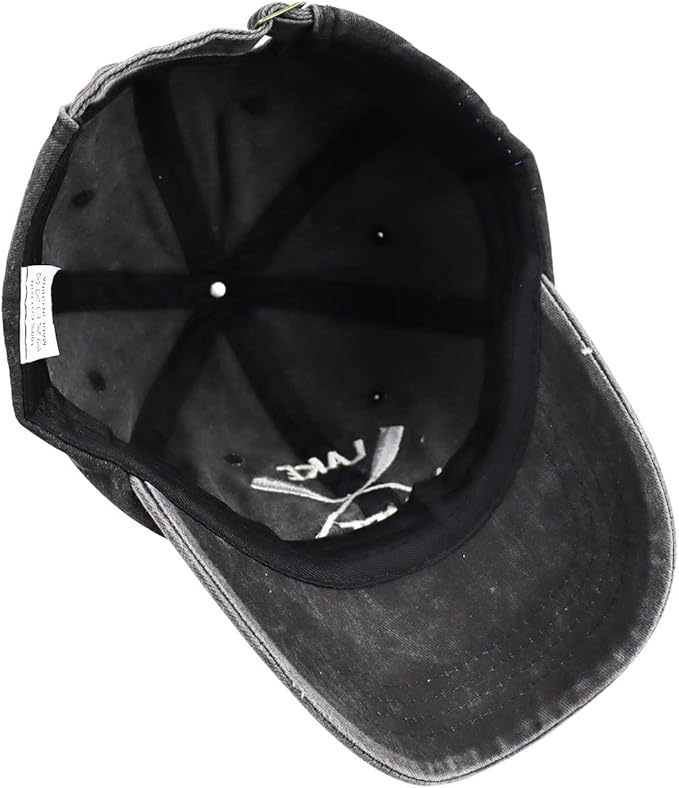 Lake Life Hats for Women Men, Funny Adjustable Washed Cotton Embroidered Summer Vacation Sun Baseball Cap