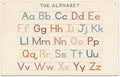 Alphabet Banner Playroom Decor Banner Canvas 21 in x 33 in Hanging Flag Perfect by JIUWEIHU