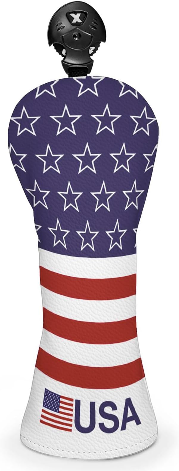 Golf Club Head Covers for Men Women, PU Leather Golf Headcover for Driver Fairway Wood and Hybrid, Funny Golf Accessories