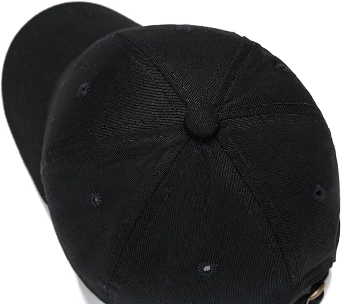 Edoneery Baseball Cap for Kids-Adjustable Washed Cotton Golf Toddler Hat for Boys & Girls