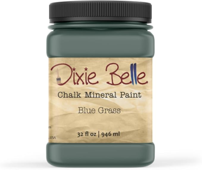 Dixie Belle Paint Company Chalk Finish Furniture Paint – Blue Grass – Matte by DixieBellePaintCompany