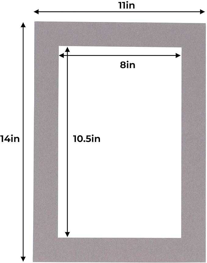 11x14 Mat for 8.5x11 Photo - Image 3