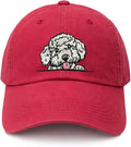 Pet Dog Lover Gifts,Embroidered Dog Baseball Hats for Men Women Dad Mom