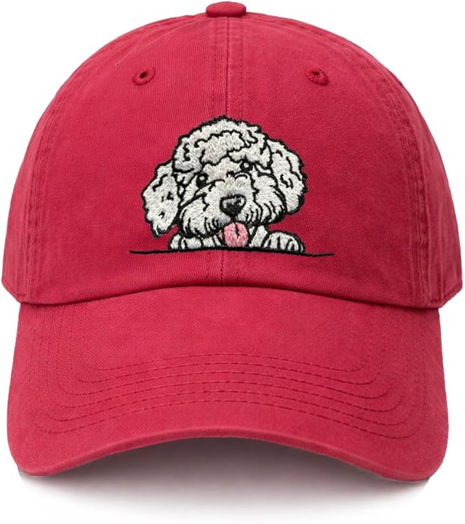 Pet Dog Lover Gifts,Embroidered Dog Baseball Hats for Men Women Dad Mom