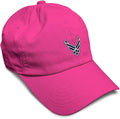 Speedy Pros Soft Baseball Hat Embroidered Dad Hat Air Force Emblem Embroidery Men & Ladies Baseball Cap Cotton