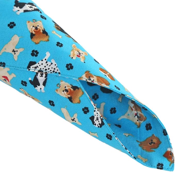Dog Bandana Reversible Triangle Bibs Scarf Accessories for Cats Pets Animals