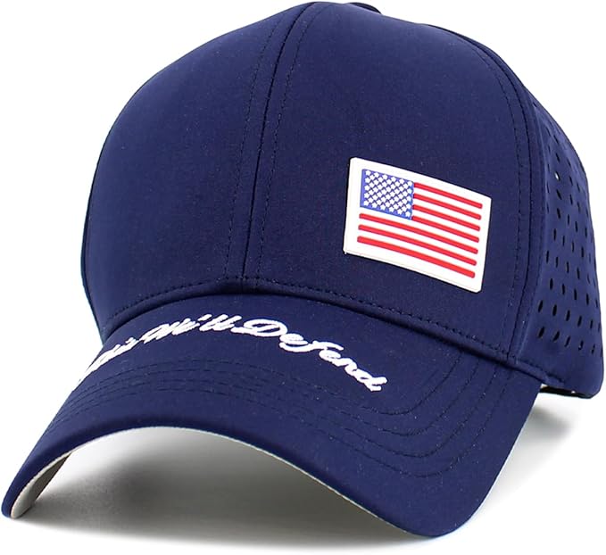 KBETHOS Flag USA America Military Thin Blue Line Thin Red Line Vintage Distressed Baseball Cap Dad Hat Unisex Adjustable…
