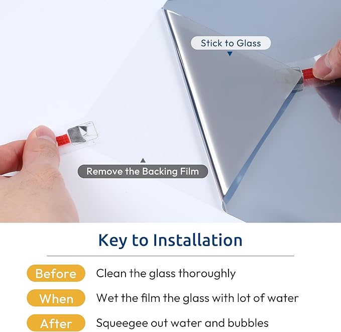 rabbitgoo Window Privacy Film One Way Window Tint - Image 8