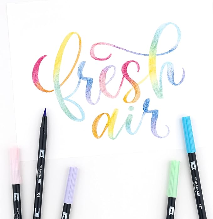 Tombow 56187 Dual Brush Pen Art Markers, Brush and Fine Tip Markers - Image 8