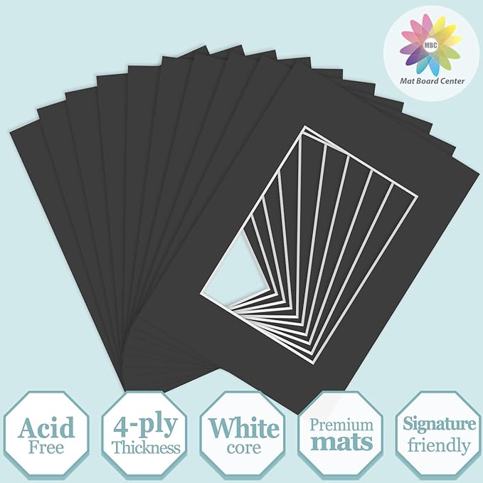 MBC Mat Board Center, 10 Pack 5x7 - Image 2