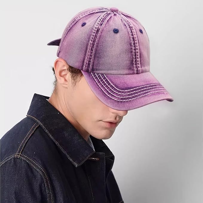 Baseball Cap Vintage Washed Hats Distressed Trucker Hat for Women Men
