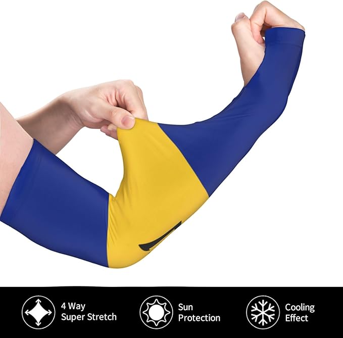 Cooling Arm Sleeves Cover Summer Sun Protection Arm Sleeves For Women Men Outdoor Sports Ice Silk Arm Sleeves