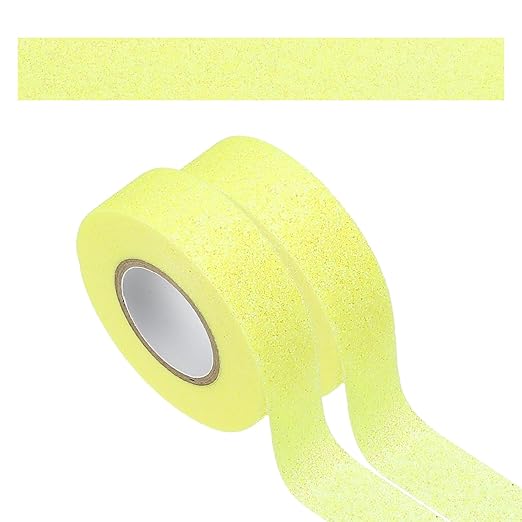 PATIKIL 2 Roll Glitter Paper Washi Tape, Washi Decorative Tape by PATIKIL