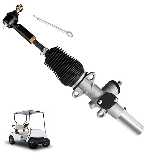 DRIVE UP EZGO TXT Steering Rack, EZGO Steering Box Assembly Fits TXT 2001-Up Gas and Electric Golf Carts, Replaces OEM 70964G01 70964G02 70602G01