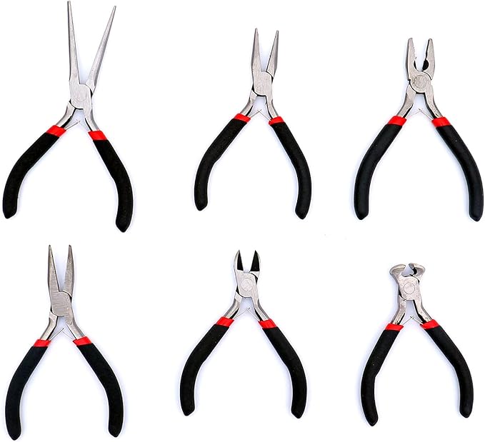 6 PCS Mini Pliers Set - Image 2