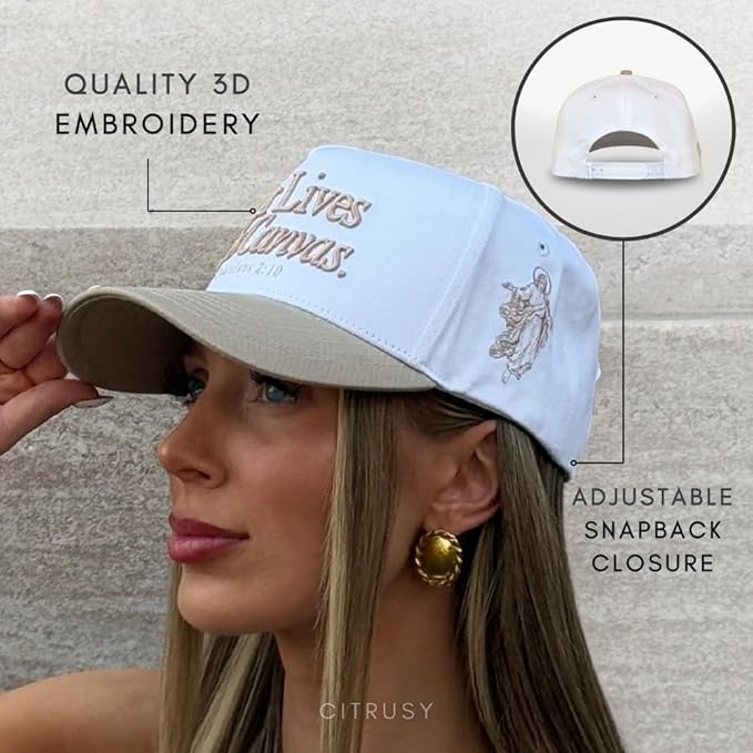 Vintage Faith & Forever Trucker Hat | Men & Women | Christian Cross Jesus Hats | Bachelorette Bride Hat | Cotton | Snapback