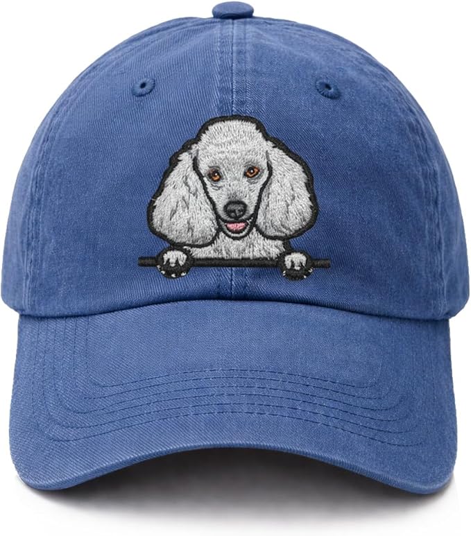 Pet Dog Lover Gifts,Embroidered Dog Baseball Hats for Men Women Dad Mom