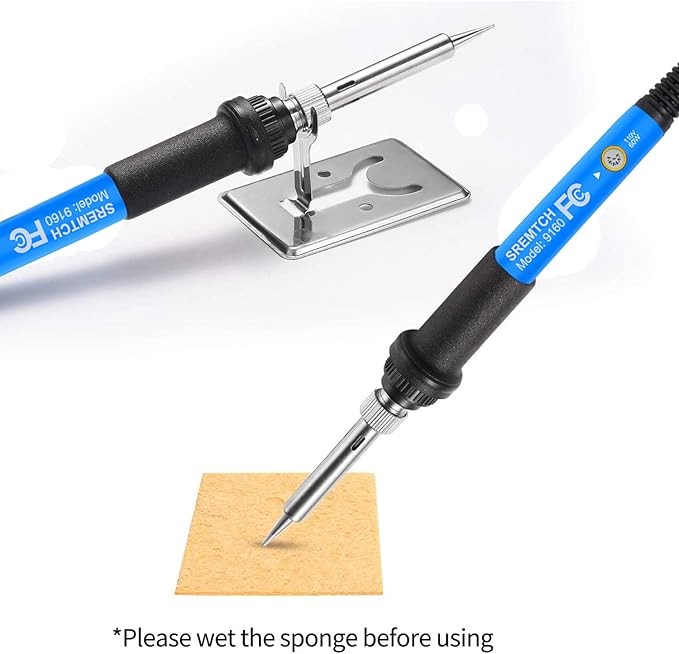 9-in-1 Soldering Kits, 60W Adjustable Temperature Welding Tool - Image 8