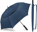 ZOMAKE Golf Umbrella Windproof, Extra Large Oversized Heavy Duty Double Canopy for Rain, Sports Games & Push Cart(51/54/62/68/72Inch)