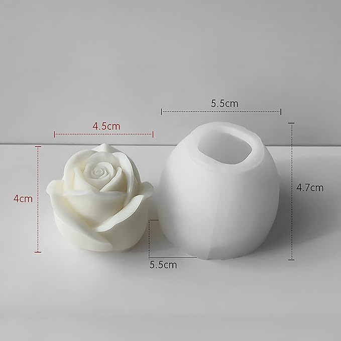 Cylinder Molds Silicone Wave Spiral Candle Mold - Image 2