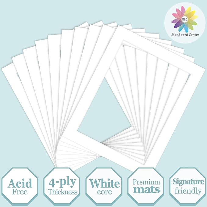 MBC MAT BOARD CENTER, 10 Pack 11X14 - Image 2