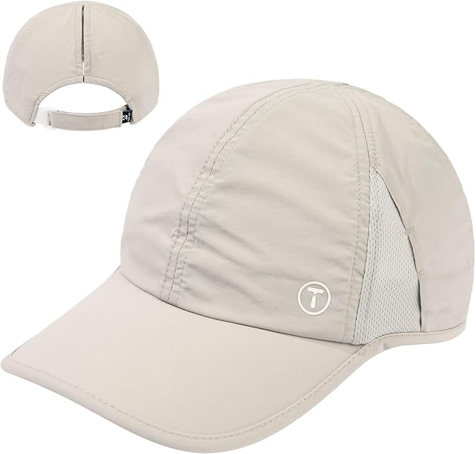 TOP-EX Cooling UV 50 High Ponytail Baseball Cap for Women - Most Women Start with S/M - Breathable for Running Golf Sports