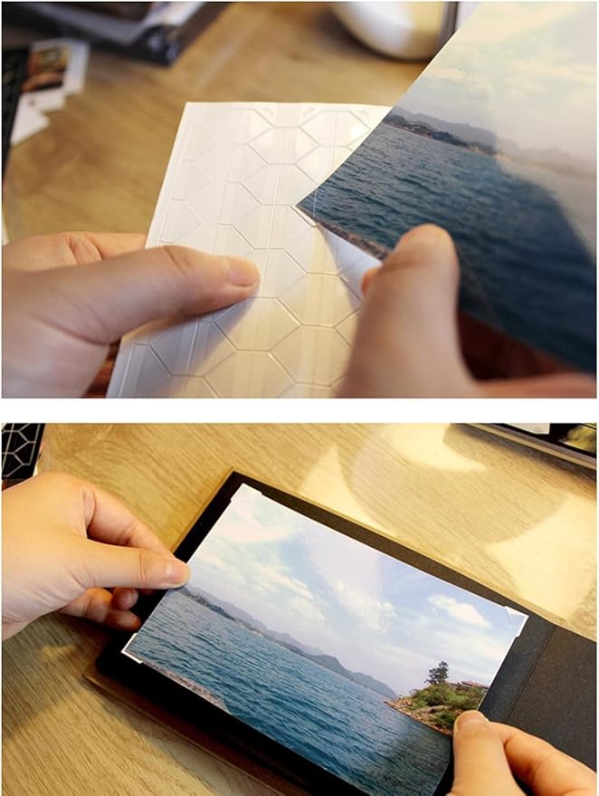 20 Sheet Photo Corners Self Adhesive PVC Paper Photo Foto Corner Stickers - Image 6