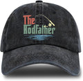Fishing Adjustable Cotton Baseball Cap, Funny Trucker Hat Gift for Men Women Grandpa Dad Fishing Lover Fisherman