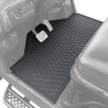 Xtreme MATS Evolution D5 Golf Cart Floor Mat Set - Rubber Double Diamond Design - Fits DMAX, D5, 2+2, 4F, 6F, Including Evolution Maverick and Ranger Trims