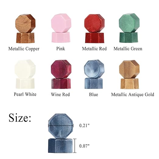 Yoption 360 Pcs Metallic Copper Sealing Wax Beads Set - Image 4